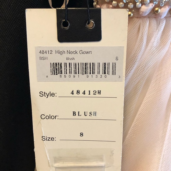 Blush Prom Ball Gown - Picture 5 of 8